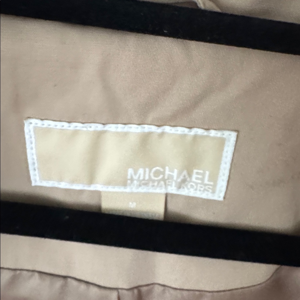 MICHAEL Michael Kors Beige Trench Coat - Picture 4 of 6